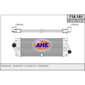 Compre Intercooler de AHE online para Clase M (W163) a precios moderados
