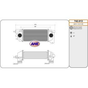 Ladeluftkühler 742.013 von AHE günstig für 199,19 € online kaufen