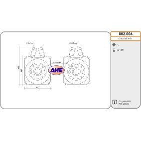 Ölkühler 802.004 von AHE günstig für 47,62 € online kaufen