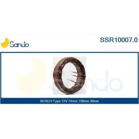 Compre Resistência, ventilador do habitáculo da SANDO SRS78004.0 a um preço baixo por 38,28 €