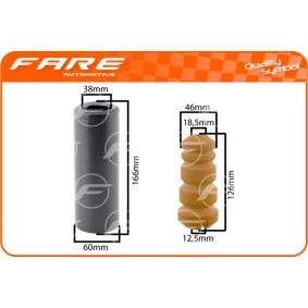 Acquista Kit parapolvere, ammortizzatore da FARE SA 15743 a buon mercato per soli 52,68 €