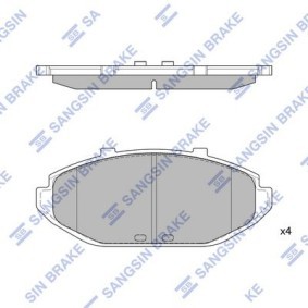 Achetez des Plaquettes de frein Hi-Q SP1287 à prix pour 60,15 €