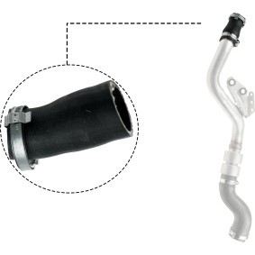 Ladeluftschlauch 09-0568 von GATES günstig für 21,26 € online kaufen