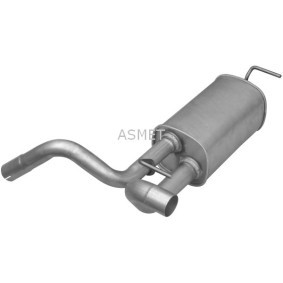 Compre Silenciador central de ASMET online para ASTRA J três volumes a preços moderados