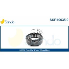 Compre Resistência, ventilador do habitáculo da SANDO SRS78028.1 a um preço baixo por 33,63 €