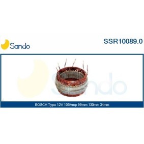 Acquista Resistenza ventola abitacolo da SANDO SRS82001.0 a buon mercato per soli 17,97 €
