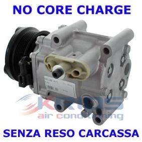 Compre Compressor de ar condicionado de MEAT & DORIA online para Fiesta Mk5 Sedan (JAS, JBS) a preços moderados