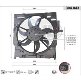 Acquista Ventola radiatore da AHE 304.043 a buon mercato per soli 621,81 €