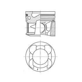 Comprar Pistón de KOLBENSCHMIDT 41266610 a bajo precio de 173,85 €