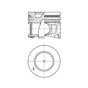 Comprar Pistón de KOLBENSCHMIDT 41715600 a bajo precio de 166,27 €