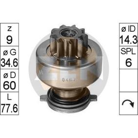 Compre Engrenagem de roda livre, motor de arranque da ERA ZN0407 a um preço baixo por 20,90 €