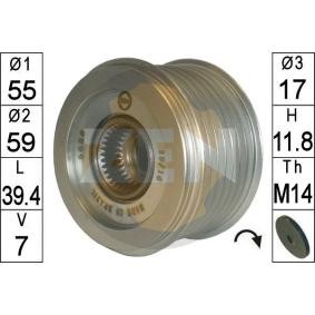 Köp Frihjulskoppling, generator av ERA ZN5656 till det låga priset 1863,39 kr
