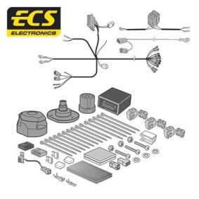 Comprar Kit eléctrico para enganche de remolque de ECS FR-110-H1 a bajo precio de 101,72 €