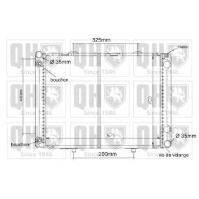 Compre Radiador, arrefecimento do motor da QUINTON HAZELL QER1189 a um preço baixo por 261,60 €