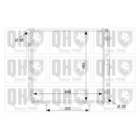 Compre Radiador, arrefecimento do motor da QUINTON HAZELL QER1486 a um preço baixo por 179,59 €