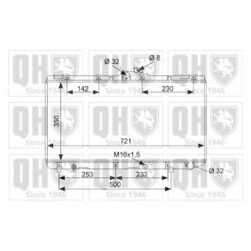 Compre Radiador, arrefecimento do motor da QUINTON HAZELL QER1795 a um preço baixo por 164,95 €