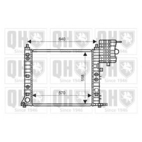 Compre Radiador, arrefecimento do motor da QUINTON HAZELL QER1855 a um preço baixo por 442,34 €