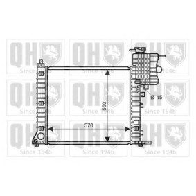 Compre Radiador, arrefecimento do motor da QUINTON HAZELL QER2232 a um preço baixo por 437,02 €