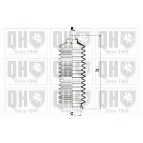 Acquista Kit soffietto, Sterzo da QUINTON HAZELL QG1166 a buon mercato per soli 28,68 €