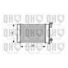 Wärmetauscher, Innenraumheizung QHR2043 von QUINTON HAZELL günstig für 152,02 € online kaufen
