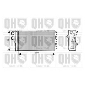 Wärmetauscher, Innenraumheizung QHR2059 von QUINTON HAZELL günstig für 40,97 € online kaufen