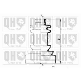 Comprar Juego de fuelle, árbol de transmisión de QUINTON HAZELL QJB204 a bajo precio de 8,94 €