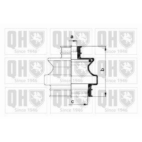 Faltenbalgsatz, Antriebswelle QJB460 von QUINTON HAZELL günstig für 8,57 € online kaufen