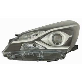 Compre Farol principal de ABAKUS online para Yaris III Hatchback (XP150) a preços moderados
