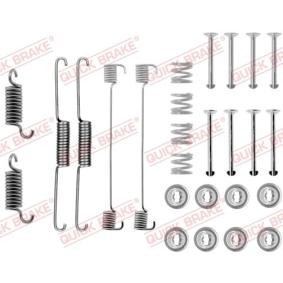 Achetez des Kit d'accessoires mâchoires de frein de chez QUICK BRAKE en ligne pour Escort Mk1 Berline (AFH, ATH) à prix modérés