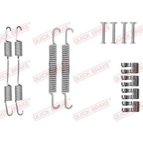 Comprar Juego de accesorios, zapatas de freno de QUICK BRAKE 105-0666 a bajo precio de 8,69 €