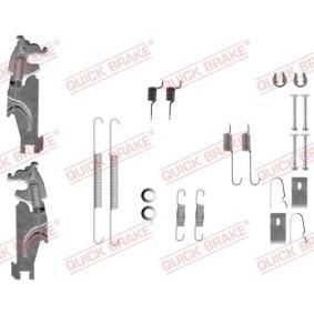 Achetez des Kit d'accessoires, mâchoire de frein QUICK BRAKE 105-0847S à prix pour 18,15 €