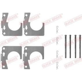 Achetez des Kit d'accessoires, plaquette de frein à disque QUICK BRAKE 109-0914 à prix pour 11,24 €