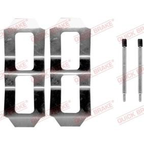 Compre Kit de acessórios, pastilhas de travão de QUICK BRAKE online para LT 40-55 I Van (291-512) a preços moderados