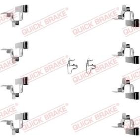 Compre Kit de acessórios, pastilhas de travão de QUICK BRAKE online para STARLET (_P8_) a preços moderados