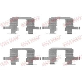 Acquista Kit accessori, pastiglia freno da QUICK BRAKE online per IMPREZA Station wagon (GG) a prezzi moderati