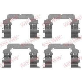 Comprar Kit de accesorios, pastillas de frenos de QUICK BRAKE 109-1738 a bajo precio de 10,51 €