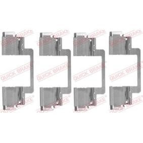 Compre Kit de acessórios, pastilhas de travão de QUICK BRAKE online para GL (X164) a preços moderados