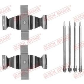 Achetez des Kit d'accessoires, plaquette de frein à disque QUICK BRAKE 109-1803 à prix pour 10,37 €