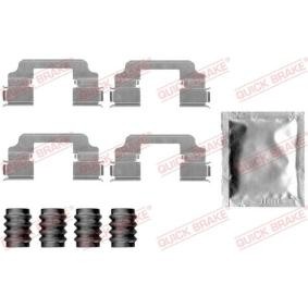 Acquista Kit accessori, pastiglia freno da QUICK BRAKE online per 8 Coupe (G15, F92) a prezzi moderati