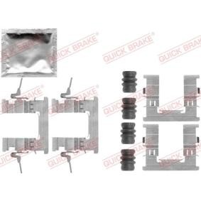 Achetez des Kit d'accessoires, plaquette de frein à disque QUICK BRAKE 109-1853 à prix pour 9,42 €