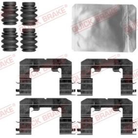 Achetez des Kit d'accessoires, plaquette de frein à disque de chez QUICK BRAKE en ligne pour OPTIMA à prix modérés