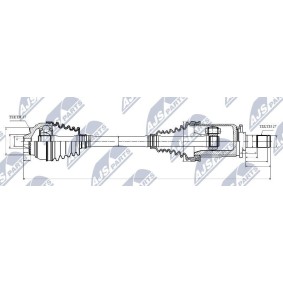Antriebswelle NPW-BM-029 von NTY günstig für 212,51 € online kaufen