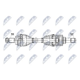 Antriebswelle NPW-BM-053 von NTY günstig für 145,50 € online kaufen
