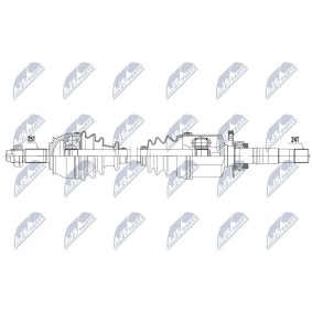 Achetez des Arbre de transmission NTY NPW-FT-020 à prix pour 187,24 €