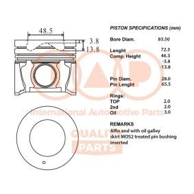 Acquista Pistone motore da IAP QUALITY PARTS 100-07187 a buon mercato per soli 583,37 €
