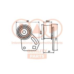 Achetez des Galet tendeur de courroie de distribution de chez IAP QUALITY PARTS en ligne pour Discovery I (LJ) à prix modérés