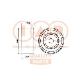 Achetez des Galet tendeur de courroie de distribution IAP QUALITY PARTS 127-21021 à prix pour 69,19 €