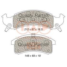 Köp Bromsbelägg av IAP QUALITY PARTS 704-05010 till det låga priset 1683,56 kr