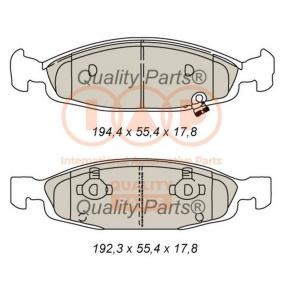 Bremsbeläge 704-10044 von IAP QUALITY PARTS günstig für 101,41 € online kaufen