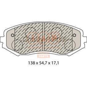 Bremsbeläge 704-16057 von IAP QUALITY PARTS günstig für 88,78 € online kaufen